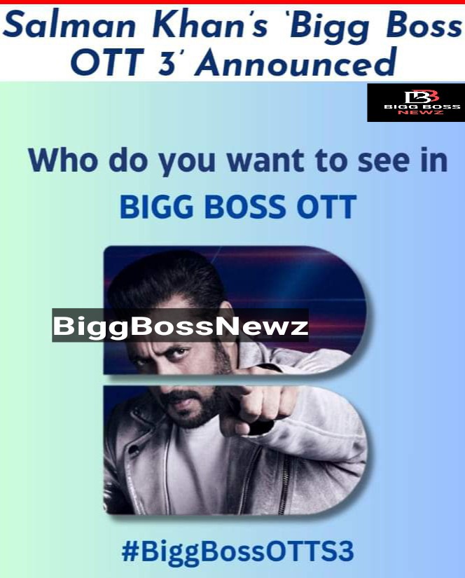 BREAKING : #BiggBossOTT  will happen this year also , the host of the show will be Salman Khan.