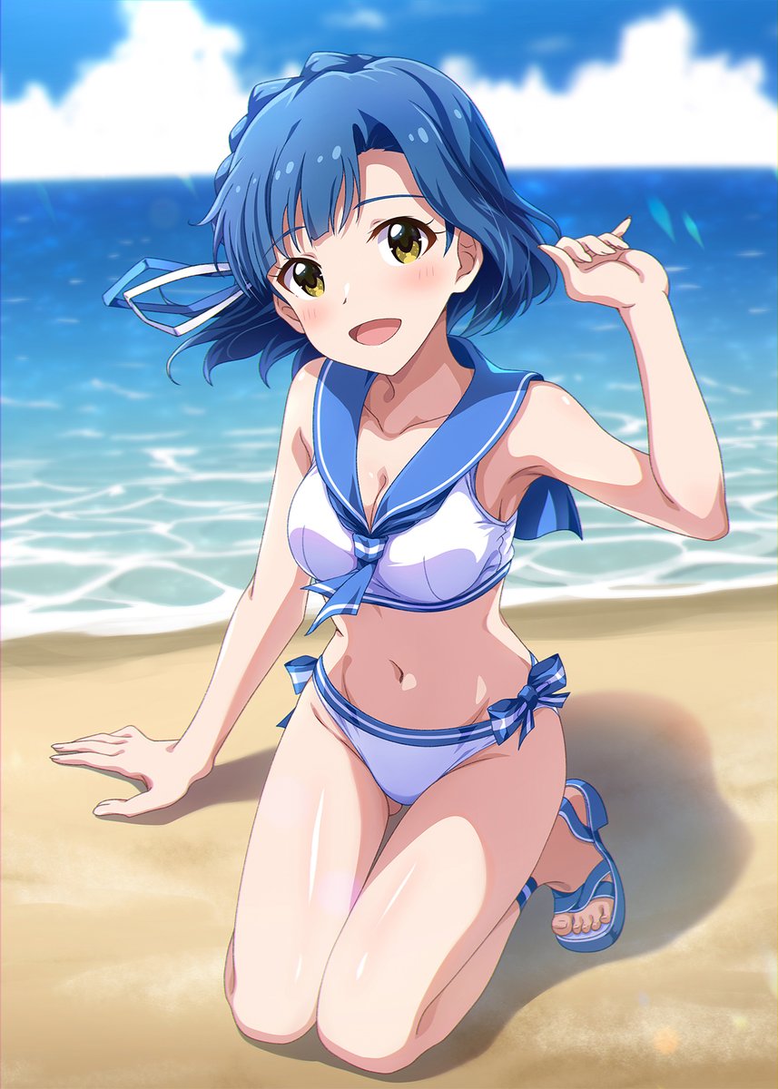 北沢志保 「なんだじゃあ俺も再掲すっか!しょうがねぇなぁ(悟空)#気温が高いので気が早いが水」|ろっくのイラスト