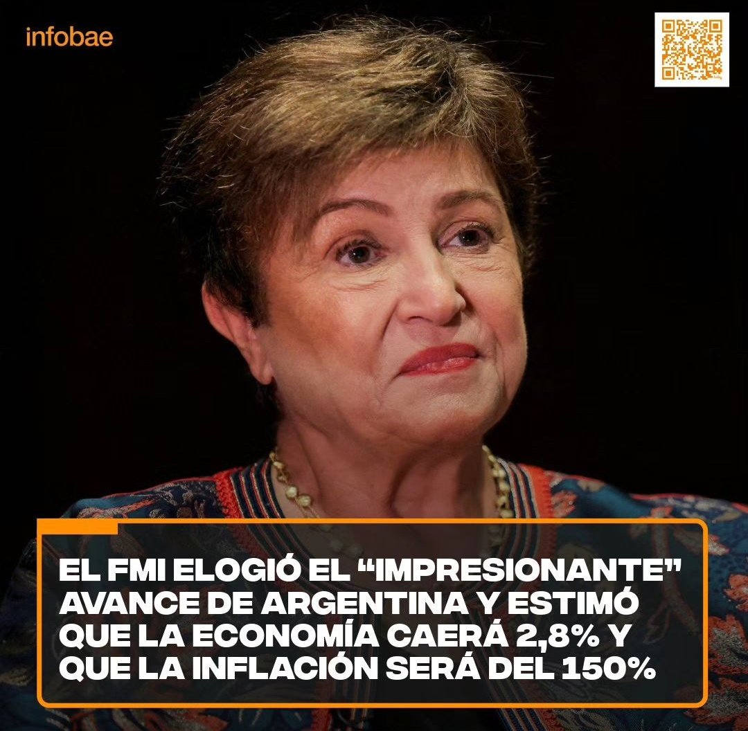 💥 El Fondo Monetario Internacional ELOGIÓ LAS MEDIDAS DE MILEI y sostuvo que el avance de Argentina es 'IMPRESIONANTE'. ¿Bancás el plan económico de Milei y Caputo? 🤔 1- SÍ ✅ 2- NO ❌