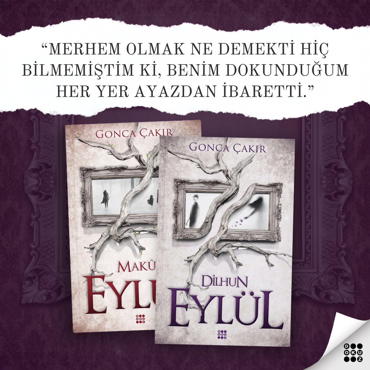 dokuzyayinlari's tweet photo. “Kaderime yazıldığın ve yazılacağın her güne şükürler olsun.”

Eylül 1 - Dilhun | Gonca Çakır
🖋: @hadadelamor3 

#goncaçakır #eylül #dilhun #makus https://t.co/4YdvQPbpKI