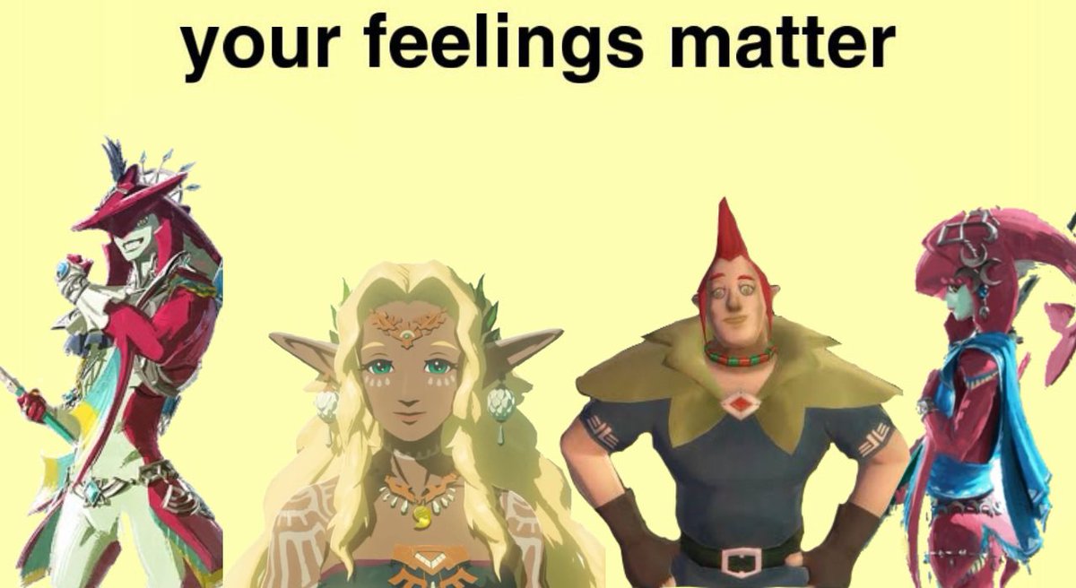 some words of encouragement from the legend of zelda characters 🥰😍