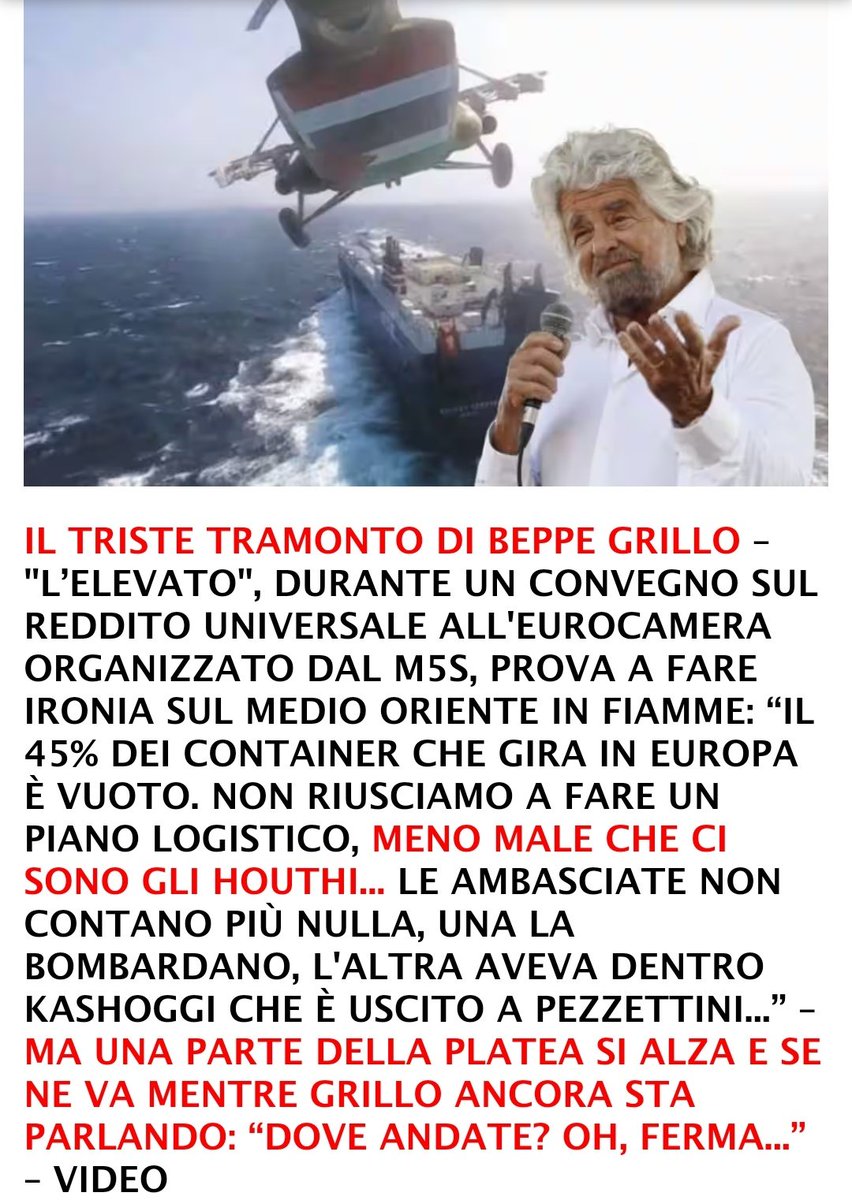 #BeppeGrillo