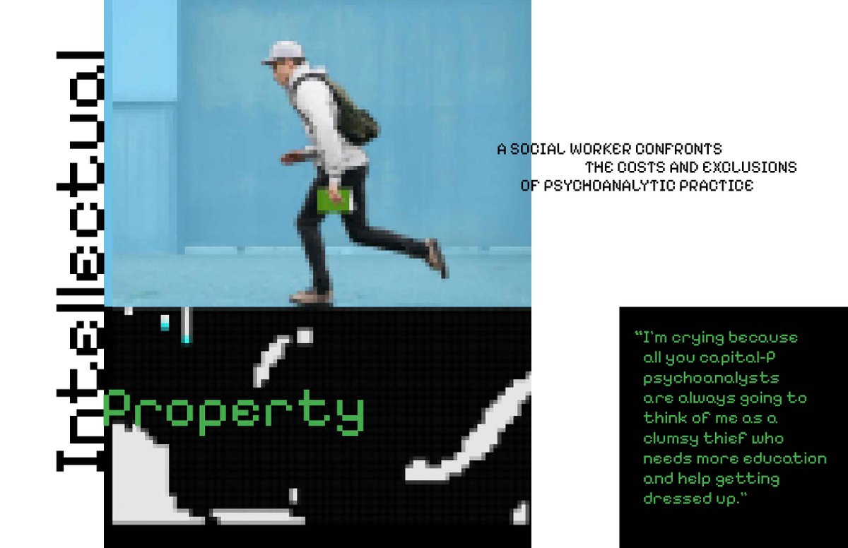 TAP contributor @MikeLICSW confronts the costs and exclusions of psychoanalytic practice. “I’m crying because all you capital-P psychoanalysts are always going to think of me as a clumsy thief who needs more education."
tapmagazine.org/all-articles/i…
<a href="/psychoanalysis_/">American Psychoanalytic Association (APsA)</a> #psychoanalysis