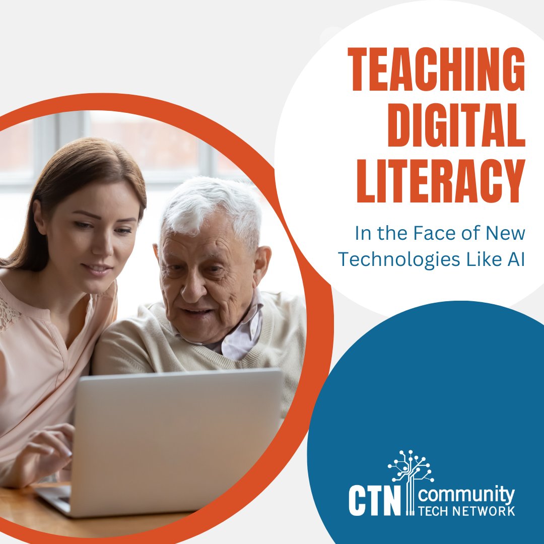 Dive into our latest blog discussing the intersection of #digitalliteracy and emerging technologies like #AI! Discover how we're adapting our curriculum to equip learners with the skills needed to navigate the ever-evolving digital landscape. ow.ly/itz450RfT7q