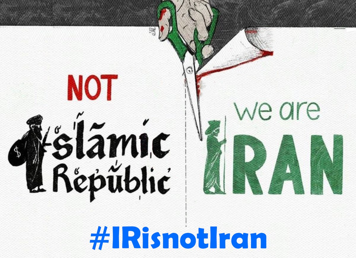 We, the people of Iran, have been fighting the Islamic Republic regime for 45 years. It's important that the world distinguish between us, the people of Iran, and the Islamic Republic regime by addressing the regime as “the Islamic Republic”, not Iran. #IRisnotIran