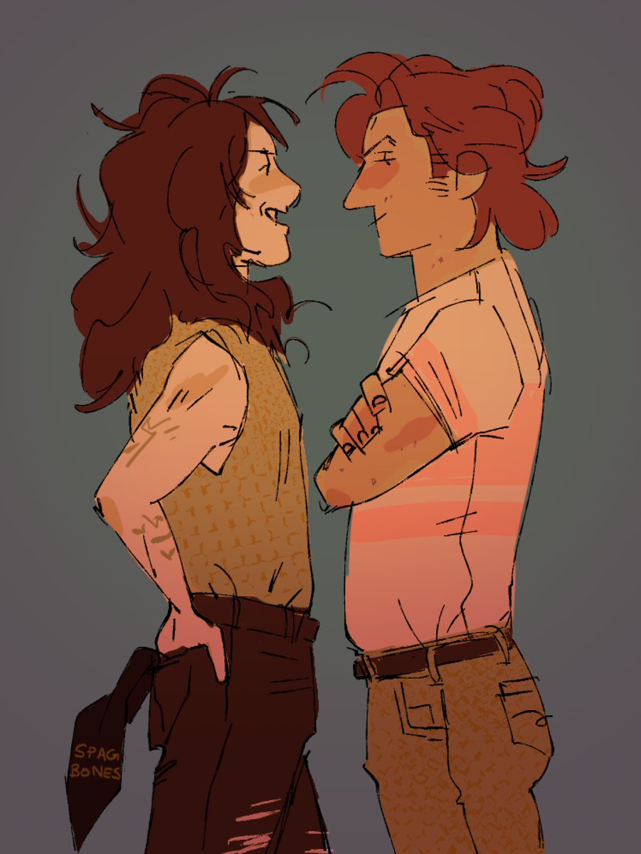 More of these bozos. Flirting probably