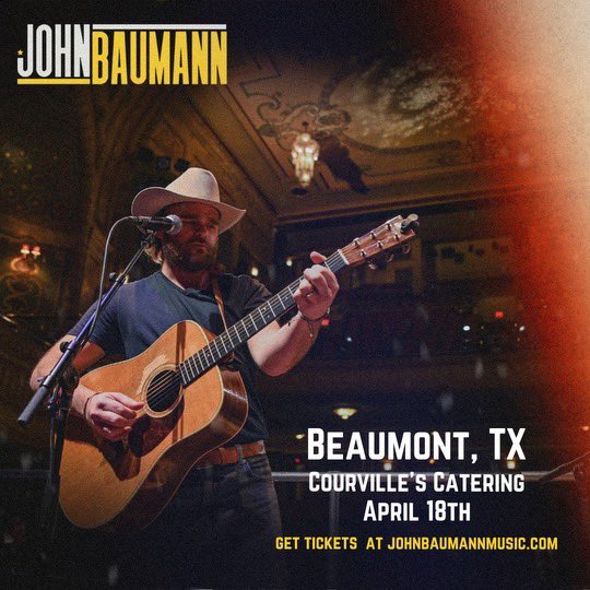 Beaumont, TX this Thursday. See ya at Courville’s 🛢️🛢️🛢️ Tickets: courvillestx.com/products/41820…