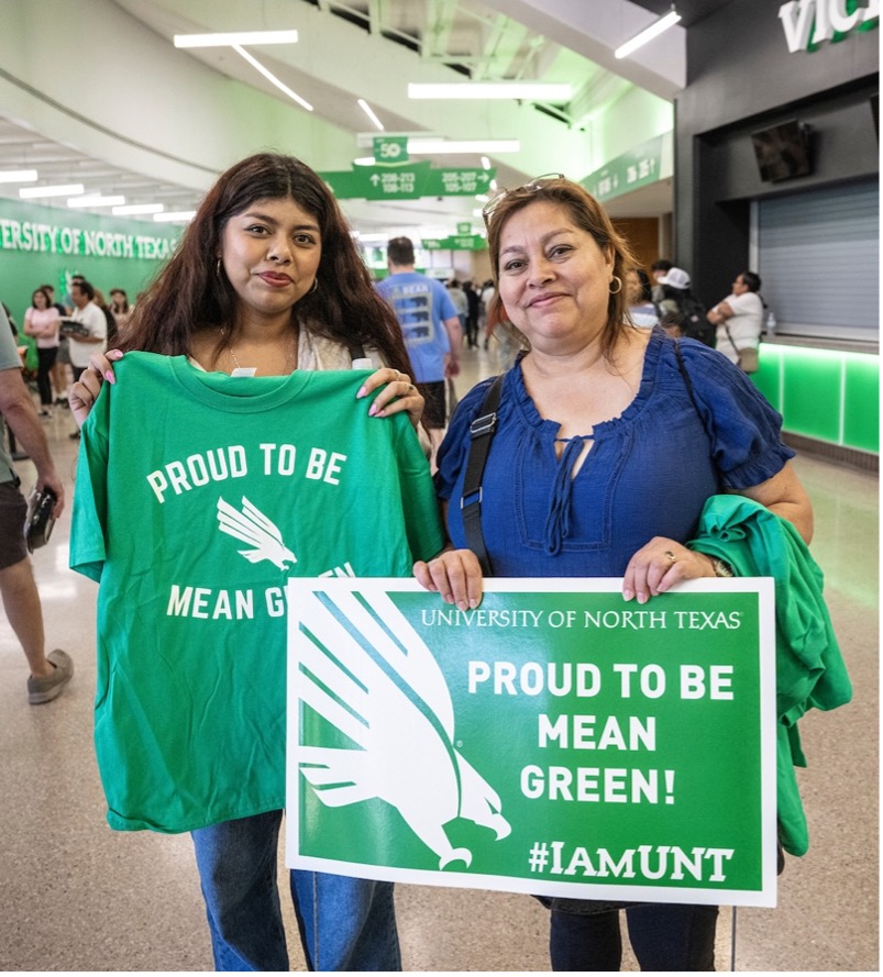 Welcome to the #MeanGreenFamily, Class of 2028! 🦅

It was super fun meeting everyone on Admitted Students Day, and we hope to see you again on campus this fall.