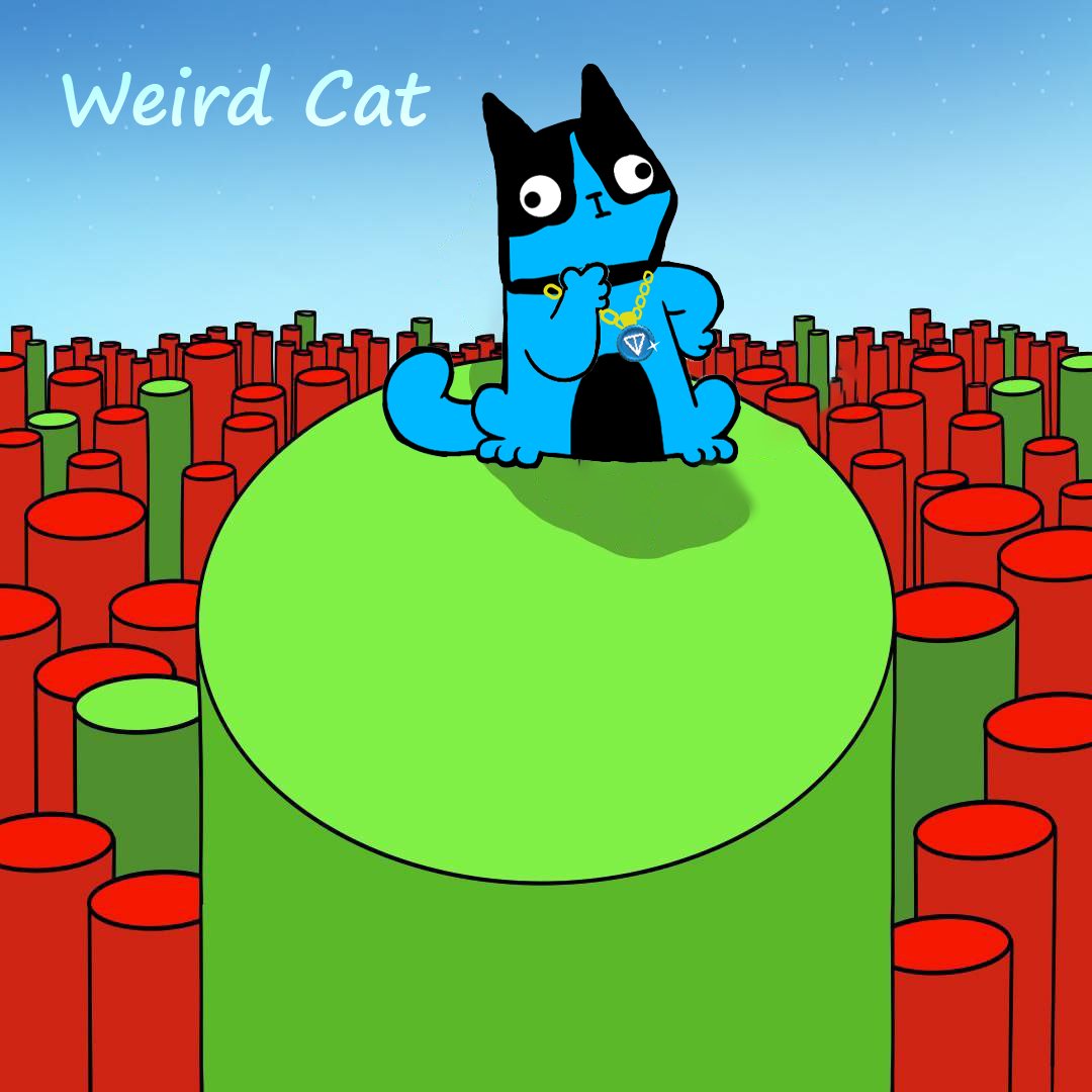 Weird Cat tweet media
