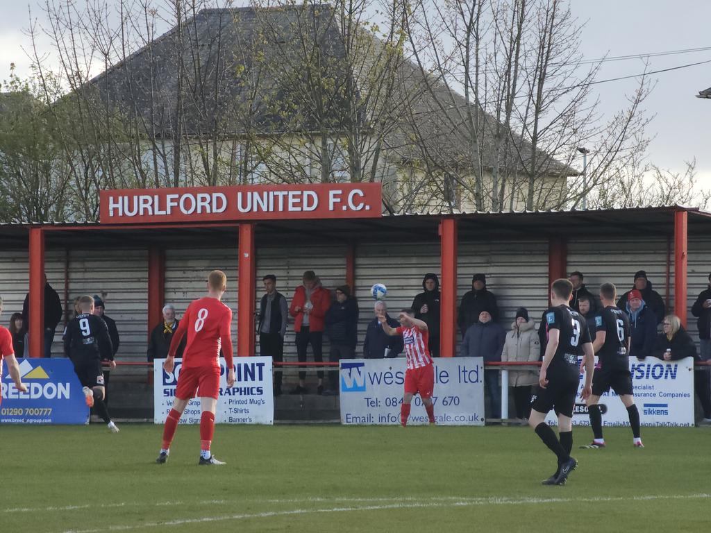 After gallivanting to the continent at the weekend, it's back to more normal entertainment for me tonight - @HurlfordUtd at home to @LargsThistleFC in the @OfficialWoSFL. Kicked off at 6.30pm as there's no lights at Blair Park. #davesfootballtravels