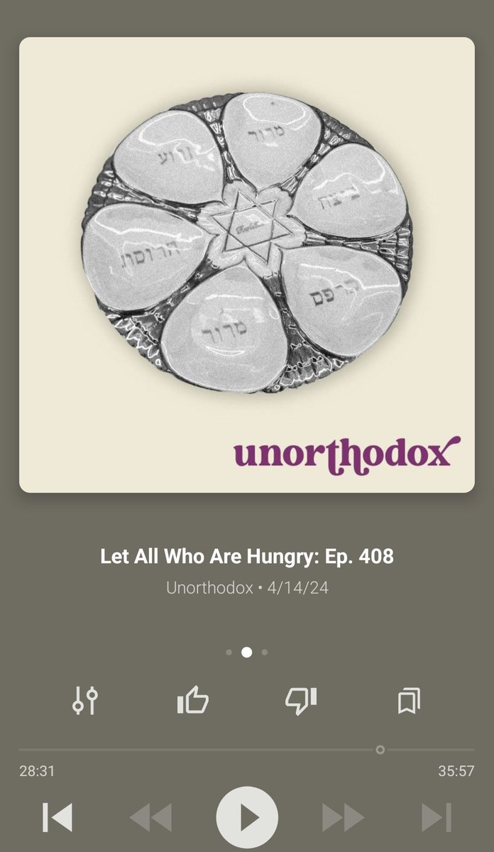 Podcast alert! This week our President & CEO, Abby Leibman, is a guest on the @Unorthodox_pod from @TabletMag, discussing Passover, hunger, government policy and MAZON's Jewish values and the way they shape our work. Listen at loom.ly/M2yd7Dw, or in a podcast app. 🎧 🎙️