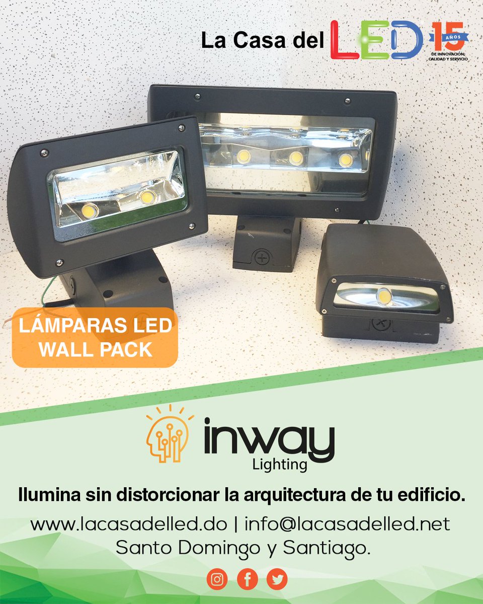 #arquitectura #diseño #ledlights #hoteles #iluminacion #led #lucesled #arquitecto #proyectos #inwayrd #inwayled #luz #lightingdesign #lucesled #luces2024 #wallpack #SantoDomingo #santiago