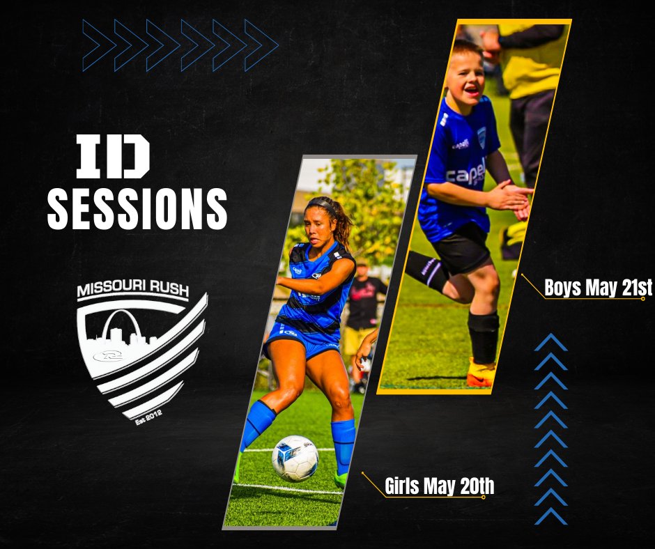 We will be releasing our ID session schedules over the course of the week. Our Club hosted ID session for all interested players will be on May 20th (girls) and May 21st (boys). Registration will be open this week.