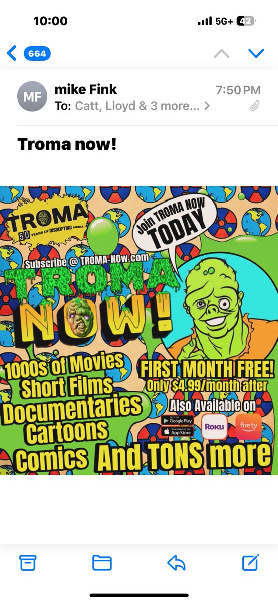 Lloyd Kaufman tweet media