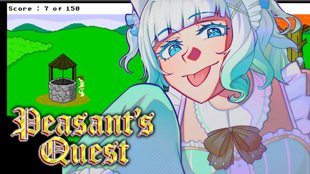 Boomer ghost can't keep getting away with playing all these boomer games 🤪 Today I'll be playing Peasant's Quest! An online classic game of bravery and peasants!! youtu.be/slg6wFalELg