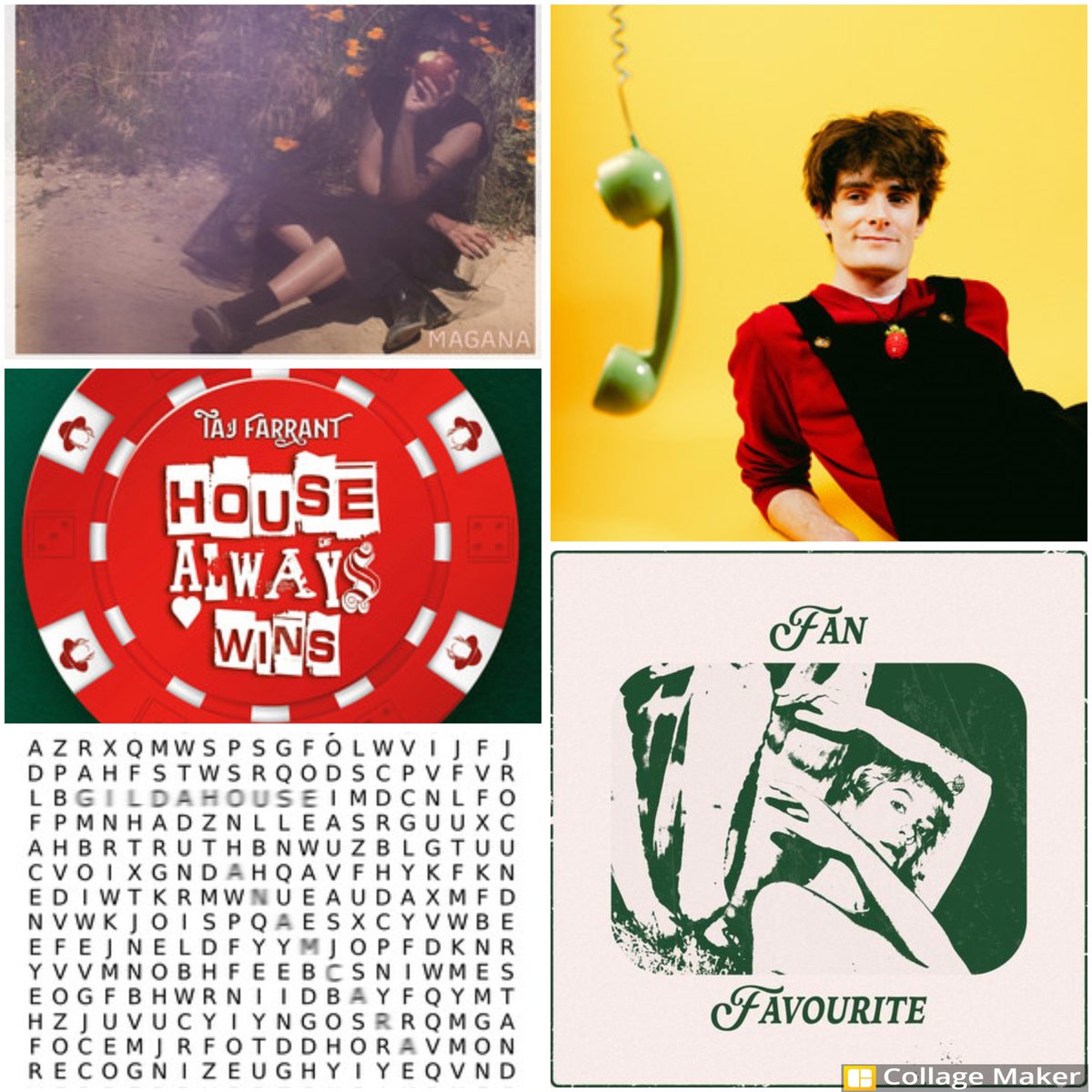 5 more tracks are featured today so have a listen to the latest releases from Gilda House (@gildahousemusic), Bess Atwell (@BessAtwell), Taj Farrant (@tajfarrant), Magana (@maganarama) and Charlie Bennett (#charliebennett) - link as always in our bio!