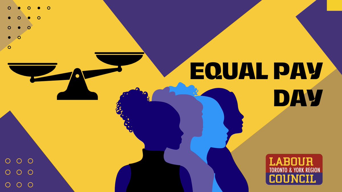 On #EqualPayDay, let's take action to ensure gender pay equity in the workplace becomes the norm! Join the @EqualPayON and tell your Ontario MPP to invest in community services and support women’s economic equality! ⤵️ equalpaycoalition.org/mobilize-your-…
