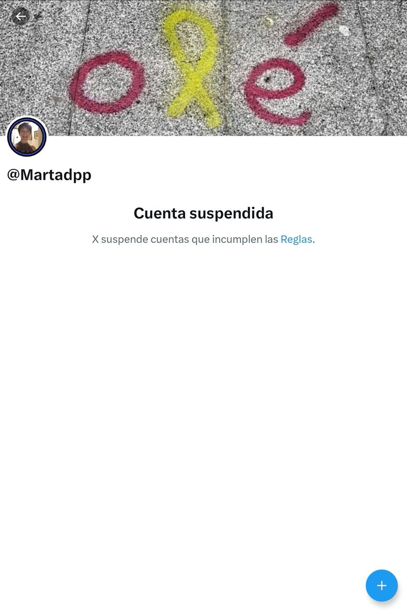 MicuentaB6's tweet photo. Buenas tardes, don @ldpsincomplejos, ¿sabe cómo podemos reclamar? Nos han suspendido a las dos y no nos dan los motivos. https://t.co/P7KuR0kcA9