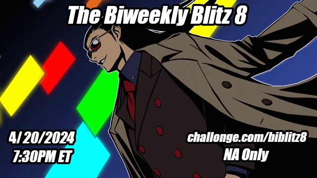 vola_02's tweet photo. Hey y'all, I'll be helping @Mibeador set up these tourneys for a little while.

I'm glad to announce that Biweekly Blitz is returning on the 20th! Sign up for free below and enjoy playing some Akatsuki Blitzkampf. https://t.co/SVRy6vRFXH