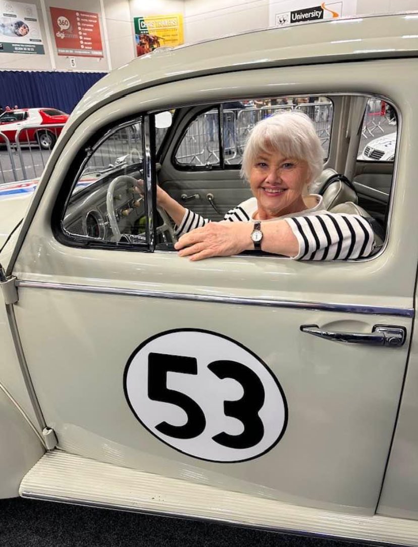 National Treasure Annette Badland with Herbie. 💖