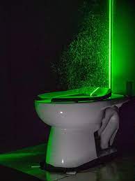 A hack we should know
When flushing, Make sure you close the toilet before flushing
Flushing toilets with Lid open can be dangerous  

HOW?
When you flush, A jet of gas comes from the toilet called PLUMES (pic) which can contain lot of bacteria &amp; viruses that can cause disease