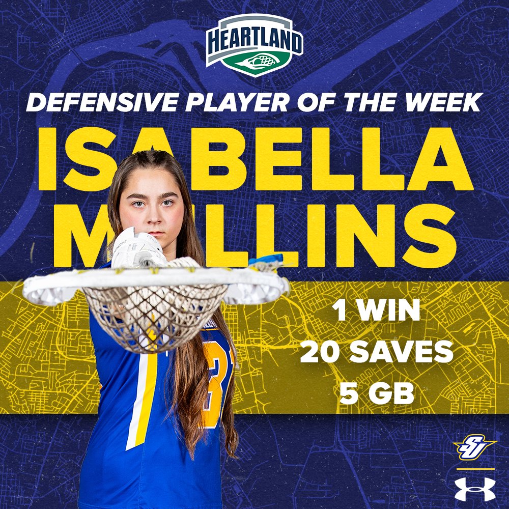 HONORS | Isabella Mullins earns HCLC Defensive Player of the Week! 📝 tinyurl.com/mr8y78c9 #SU502 | #DIII50