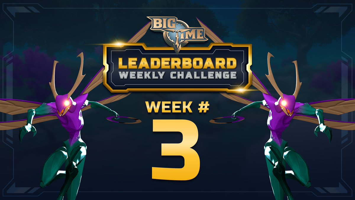 Hey there, adventurers! @playbigtime Leaderboard Weekly Challenges: Week 3 has started! Open Epoch chests, craft cosmetic weapons, and open Mystery Boxes!! Event ends on April 21st, 2024! 💎✨ More info: discord.com/channels/66634…