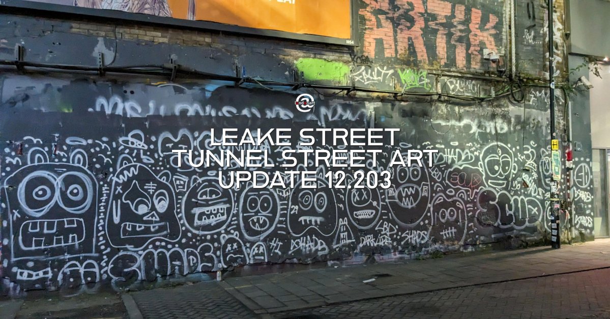 #streetart #muralart #graffiti 12.2023 in Leake Street Tunnel #london youtube.com/watch?v=Wjcxgb…