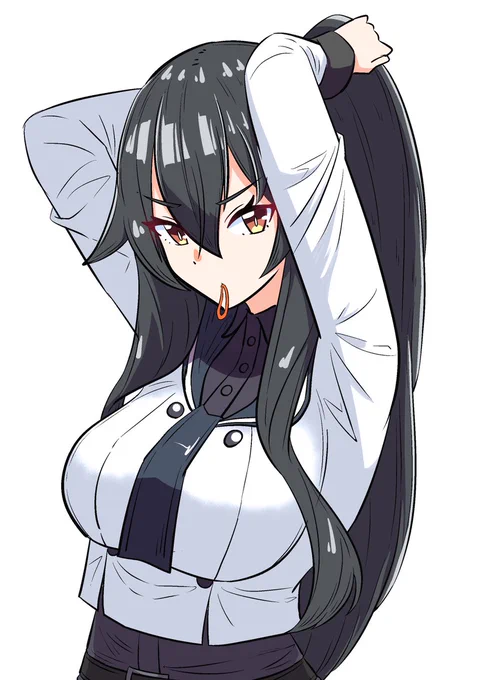 ワンドロで描いた矢矧 #艦これ 