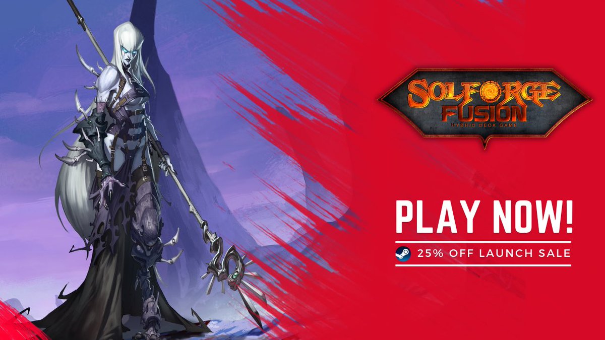 25% off launch sale! Play Solforge Fusion now on Steam! 
store.steampowered.com/app/2400960/So…