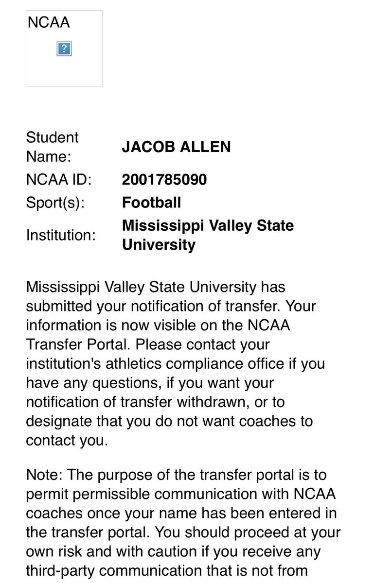 Campaignjc's tweet image. Officially in the Portal 
6’4 315 
Can play both Guard and Tackle positions. 
Looking for a new home‼️