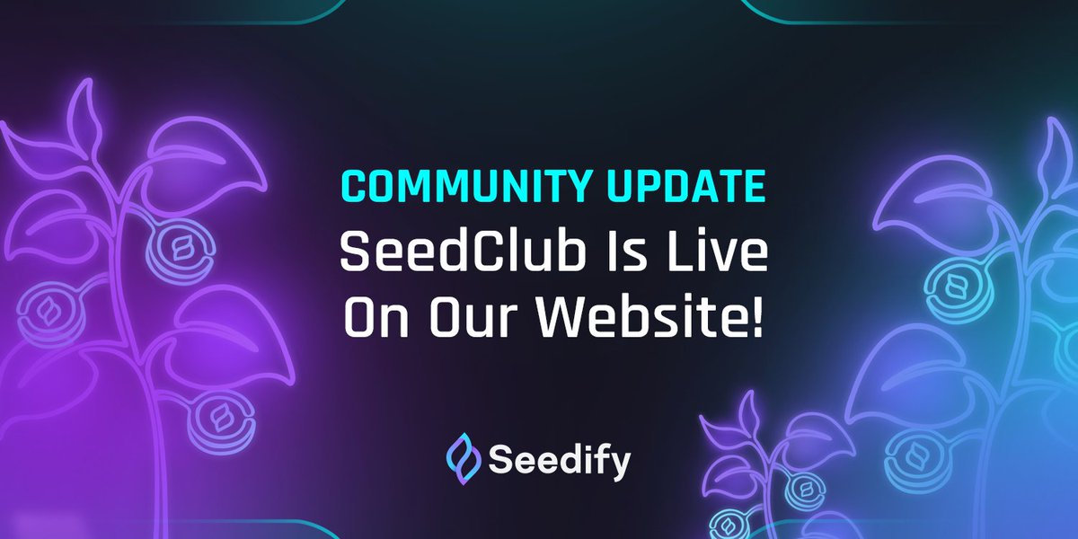 Wondering about Seed Club? 🤔 An exclusive sale for tier 9 members with extra allocation 💰 Get to learn all about it 👇 blog.seedify.fund/community-upda…