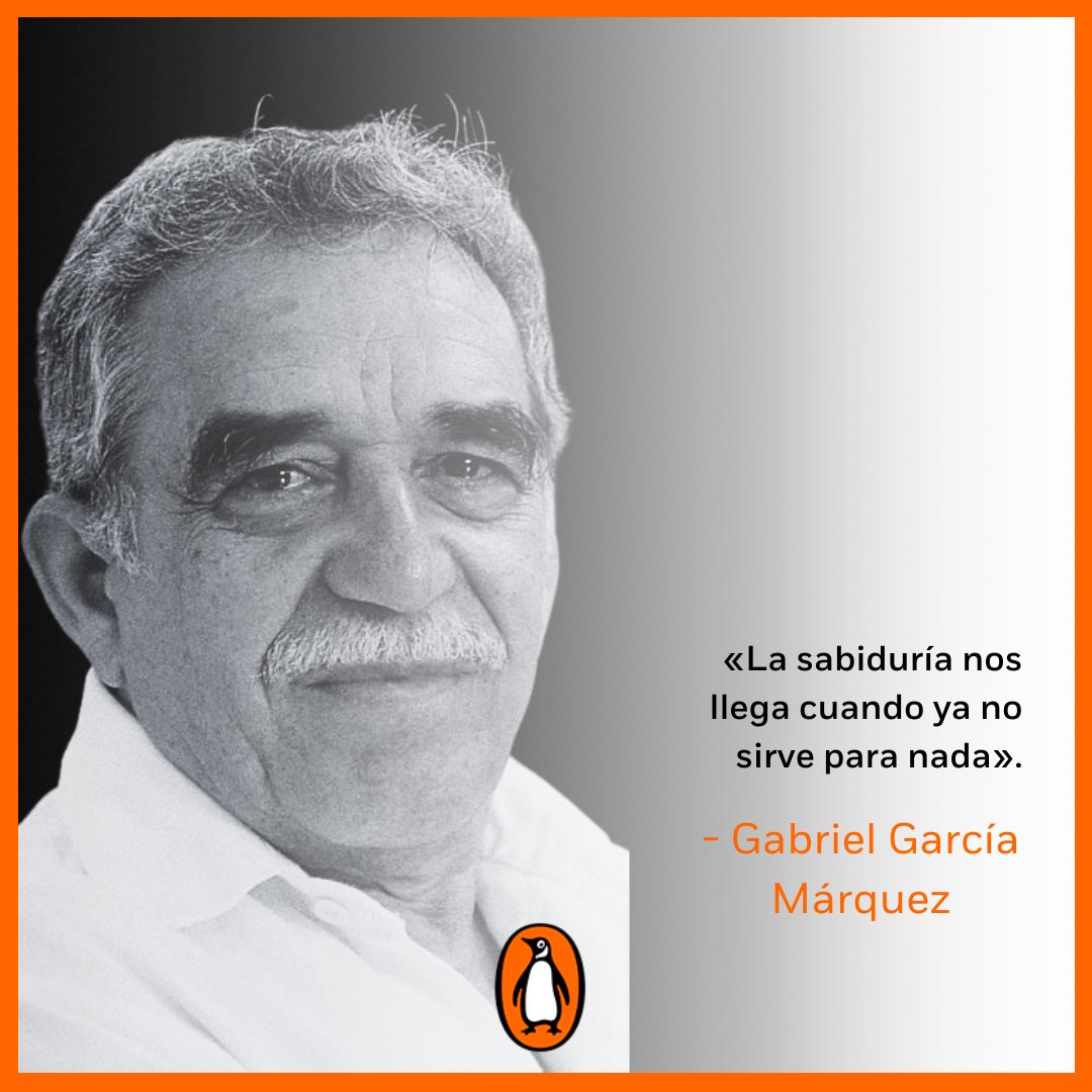 Gabriel García Márquez (1927- 2014), nacido en Colombia, es una de las figuras más importantes e influyentes de la literatura universal. 📖 #AutoresPenguin