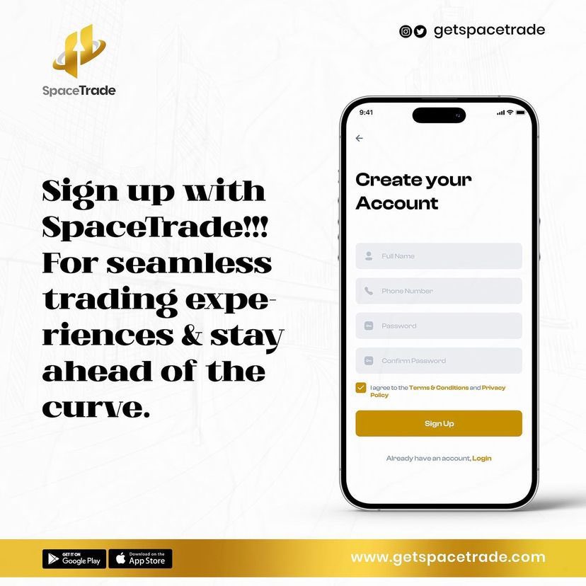 Trade your Crypto coins and gift cards today with @getspacetrade. They are very Fast, Reliable, Efficient and seamless. Install the app on App Store & Play Store