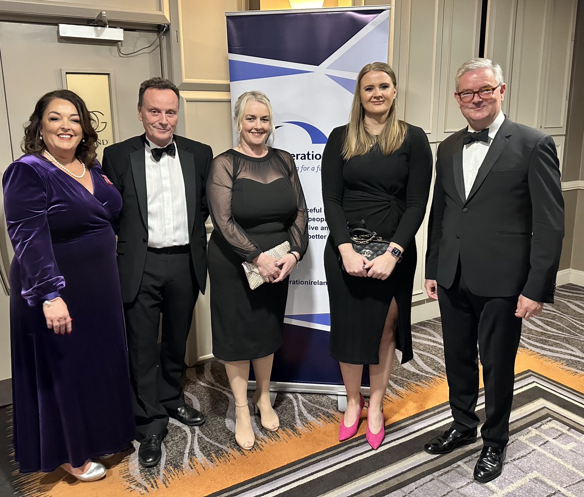ExecOfficeNI's tweet photo. Junior Ministers Pam Cameron and Aisling Reilly attended the Consular Association of Northern Ireland (CA-NI) diplomatic dinner co-hosted by CA-NI and @cooperationirl.

The Ministers highlighted the important role Consul Generals and Honorary Consuls play in building relationships between NI and the countries they represent.
