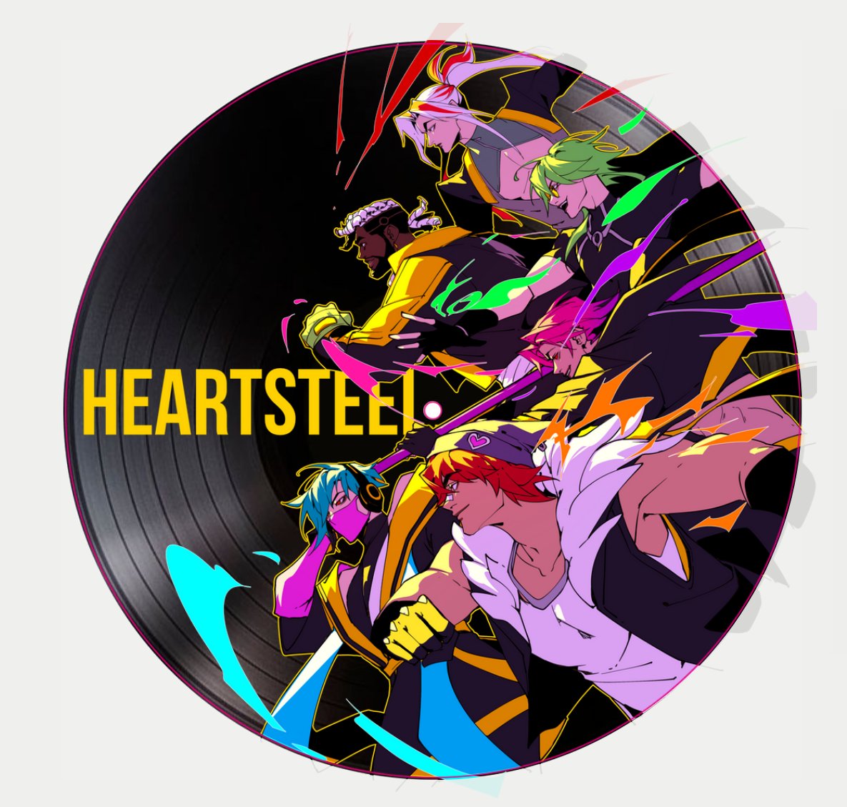 would i be too crazy for making a heartsteel vinyl record