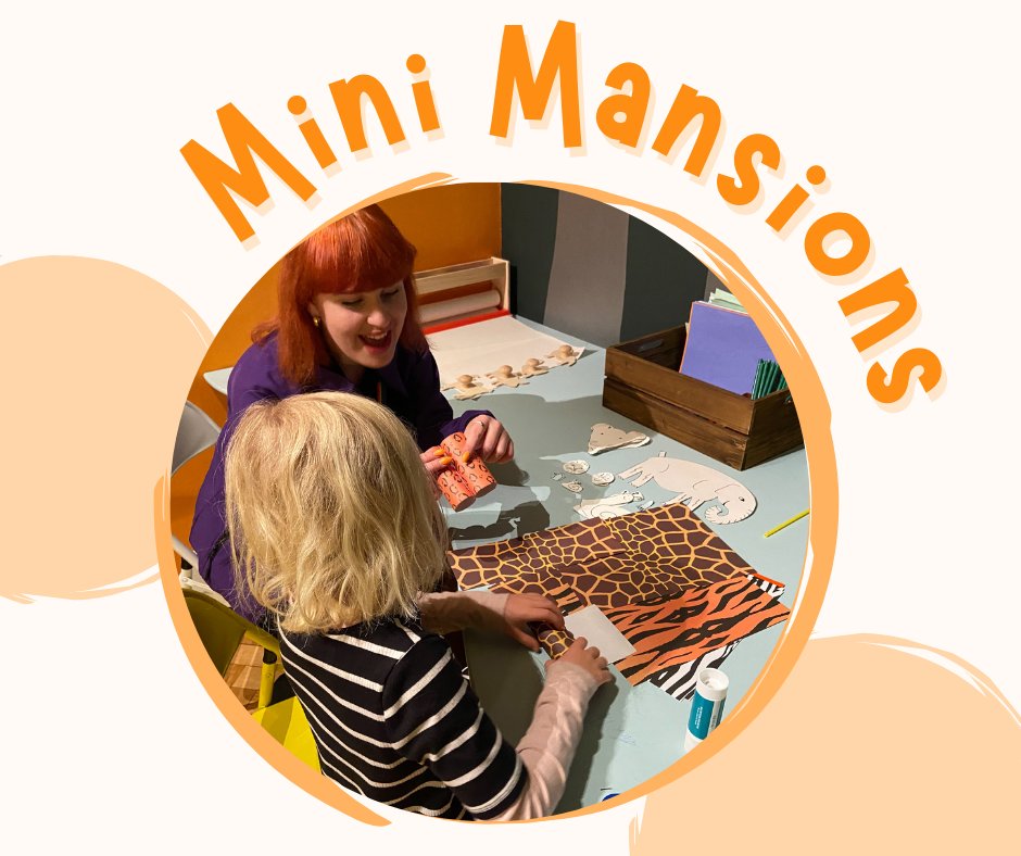 Come and join our next Mini Mansions sessions on Tuesday 7 or Wednesday 8 May! These interactive group sessions are a great way for little ones to explore, learn and have fun. Our theme for May will be Animal Babies. 🐣 Book here: ipswichtheatres.co.uk/whats-on/mini-…