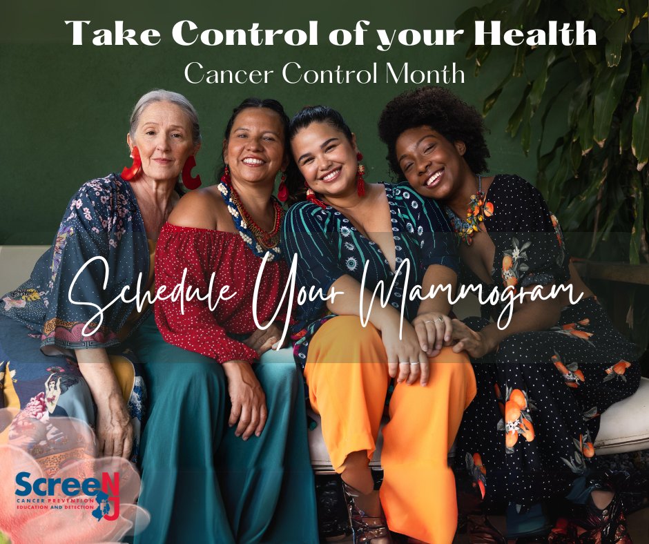 Regular #mammograms are the best way to find #breastcancer early. Schedule yours today at screennj.org - our patient navigators are here to help you every step of the way. #EarlyDetectionSavesLives #HealthforHer