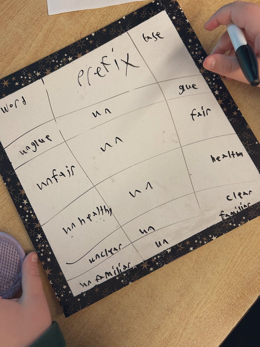 Looking at the prefix “un” today in literacy ✏️ <a href="/TVDSBLiteracy/">TVDSBLiteracy</a> <a href="/wilton_grove/">Wilton Grove P.S.</a>