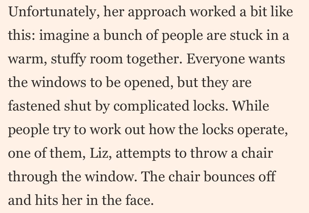 If you only read one thing on Liz Truss today make it Alphaville: on.ft.com/440D6OA . Delightful from top to bottom but this analogy of her plan to grow the economy is perfect: