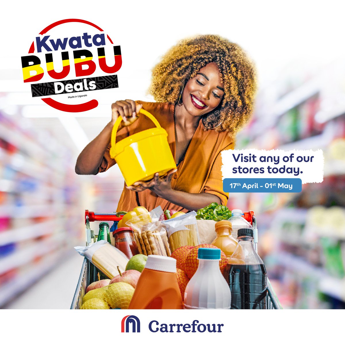 The best of Uganda awaits you at the lowest prices🤩 in our stores!  Come discover the wide range of Ugandan made products in our aisles🛒 and BUBU. #MoreForYou #GreatMoments @MajidAlFuttaim