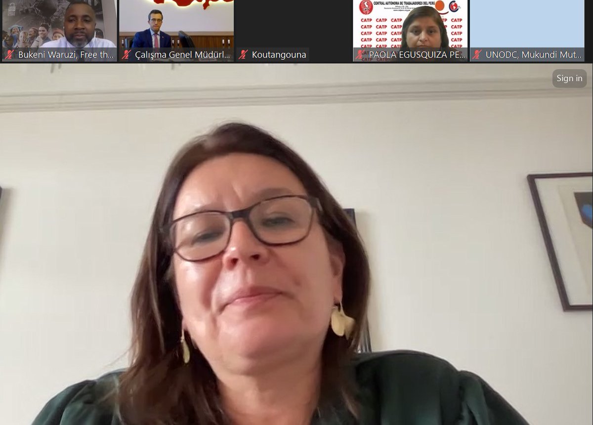 The 18th Alliance 8.7 Global Coordinating Group meeting took place today.  

Alliance Chair <a href="/Cfuentesjulio/">Claudia Fuentes Julio</a> welcomes #Benin, the #CentralAfricanRepublic and #Türkiye as new Pathfinder Countries, and congratulates #Malawi and #SriLanka on the submission of their SDG 8.7 Roadmaps.