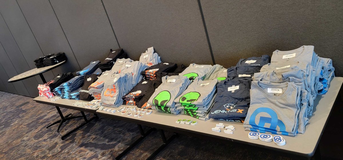 Always wanted CD Foundation SWAG? Now's your chance! #OSSummit
Attend #cdCon in Terrace Suite 1 (Level 4) starting at 11:20 am
Full Schedule: hubs.la/Q02t2qXy0