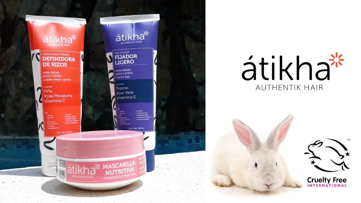 Congratulations to @atikhahair on achieving #LeapingBunnyApproval! Welcome to the family 🐰❤️ discover more #LeapingBunny brands via our online search tool: crueltyfreeinternational.org/leapingbunny #CrueltyFree