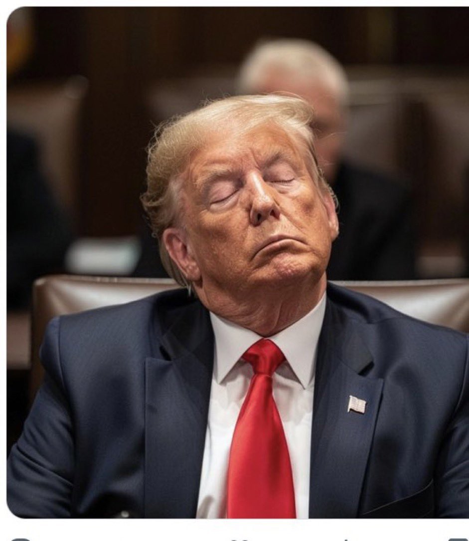 Nobody can ever accuse Donald Trump of being woke! #TrumpTrial #SleepyConDon #DonSnoreleone