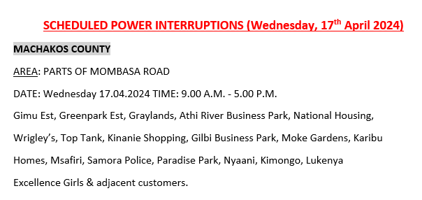 Kenya Power tweet media
