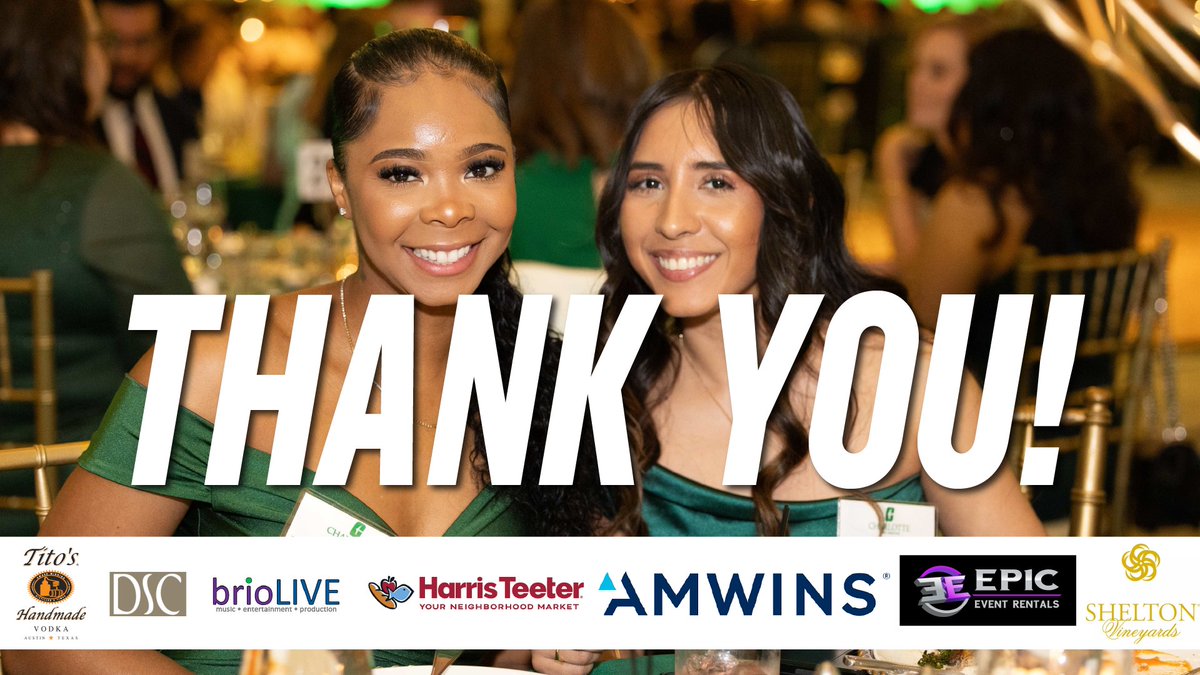 A sincere thank you on behalf of Niner Nation to our sponsors and Niners that made the 2024 Green Tie Gala so special ✨