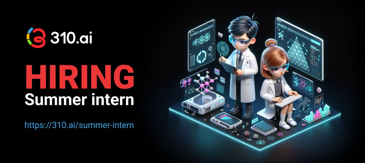 Are you excited about the intersection of AI and science? Do you want to employ cutting-edge tech to advance our ability to program the natural machines inside us? Join us for a summer internship as a 310 Copilot Creator. 😎 Apply now at 310.ai/summer-intern/