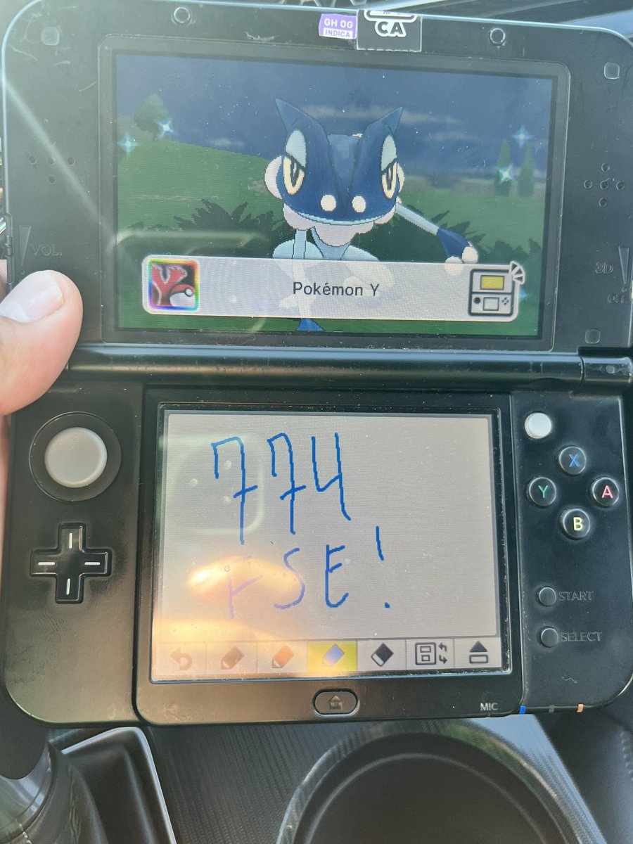 JediKush831's tweet photo. 774 Friend Safari Encounters! Thanks @mushybf for giving me the opportunity to hunt this! #AceShinyHunters #AceShinyLivingDex #FriendSafari #PokemonY #LongLiveThe3DS https://t.co/OTrh7J8Iih