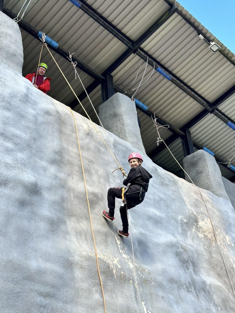 Fears conquered at abseiling!!